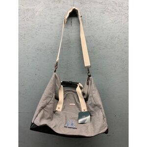 Cutter‎ & Buck Gray Weekender Duffel Bag Embroidered PDT Partners Shoulder Strap